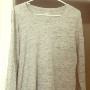 Long sleeve cotton tee